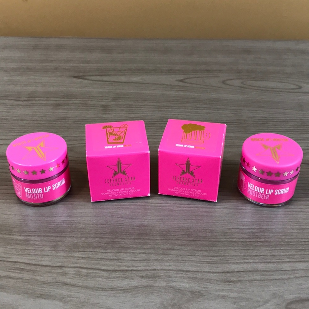 Root Beer & Mojito Velour Lip Scrubs